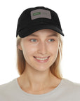 Pickle Ball Hat With Leather patch